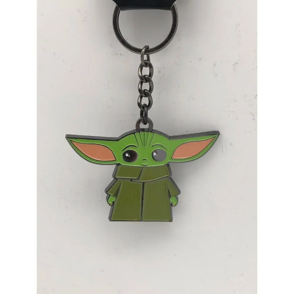 Disney Star Wars Mandalorian The Child Baby Yoda Grogu Keychain Key Bag Charm